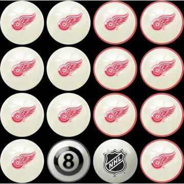 Detroit Red Wings Billiard Ball Set